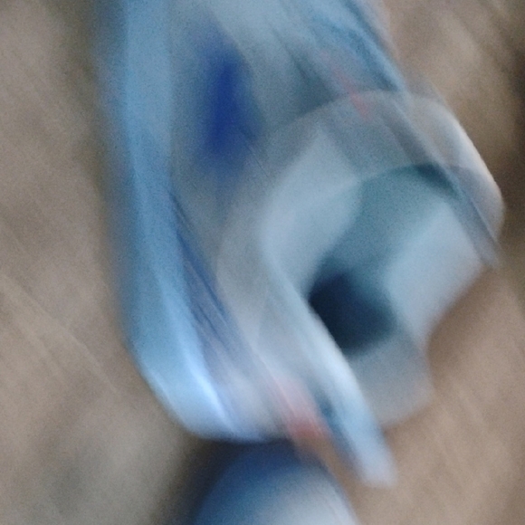 Kids Blue Athletic Shoes - Picture 4 of 10